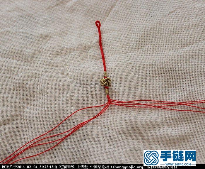 新春到！做個吉祥如意的同心結手鏈吧
