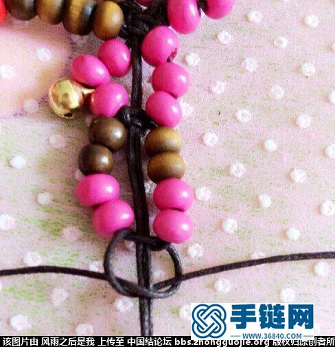 蠟線邂逅平結(jié) 好看民族風(fēng)手鏈