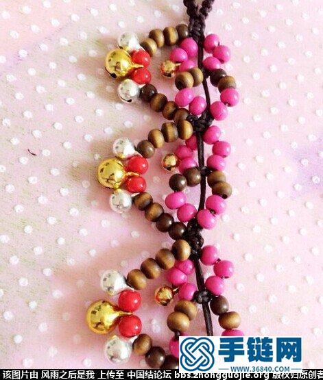 蠟線邂逅平結(jié) 好看民族風(fēng)手鏈