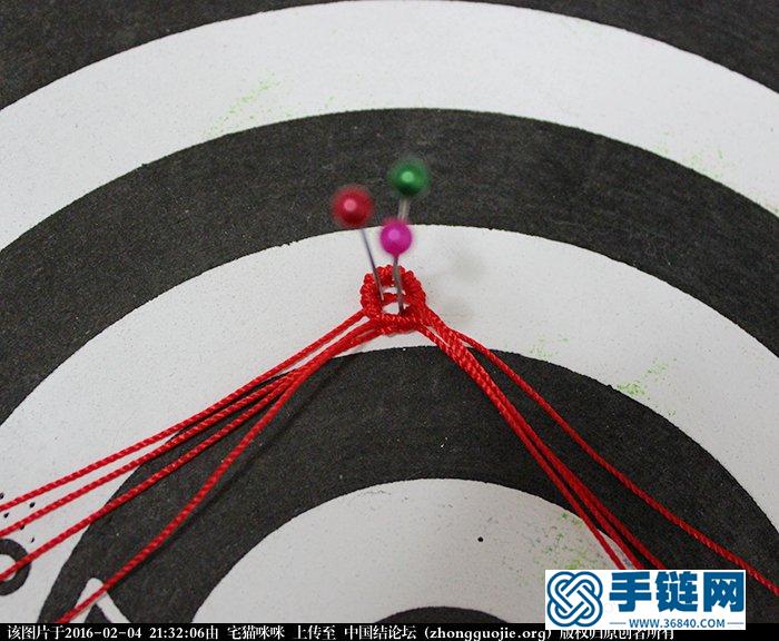 新春到！做個吉祥如意的同心結手鏈吧