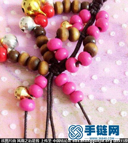 蠟線邂逅平結(jié) 好看民族風(fēng)手鏈