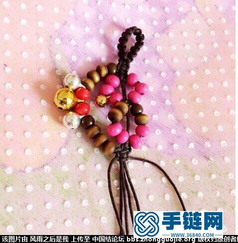 蠟線邂逅平結(jié) 好看民族風(fēng)手鏈