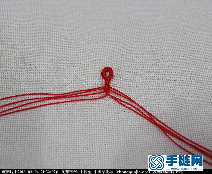 新春到！做個吉祥如意的同心結手鏈吧