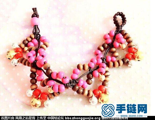 蠟線邂逅平結(jié) 好看民族風(fēng)手鏈