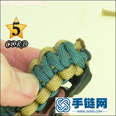 偷了一個傘繩手鏈教程，希望大家喜歡！