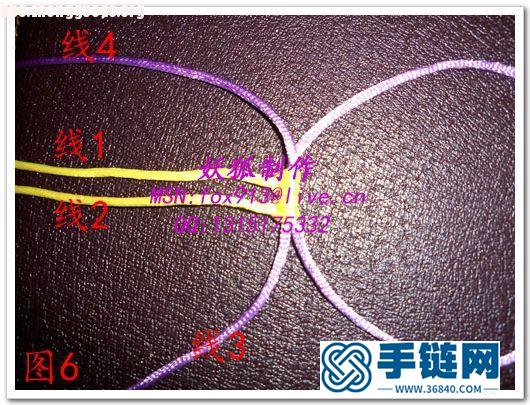 心血來潮，編了個手鏈，有步驟。。。