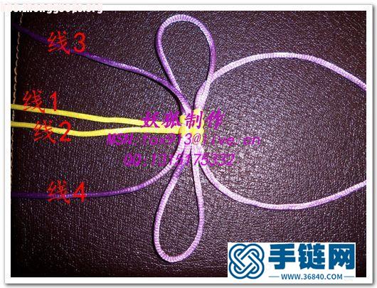 心血來潮，編了個手鏈，有步驟。。。