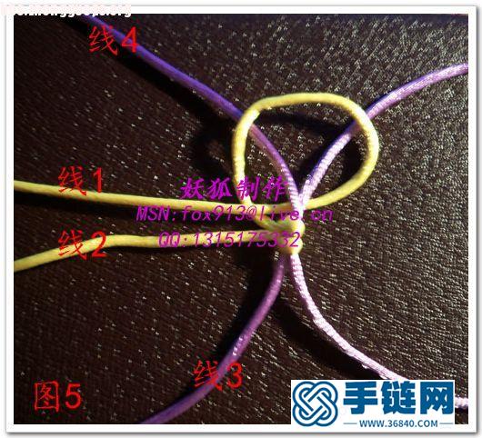 心血來潮，編了個手鏈，有步驟。。。