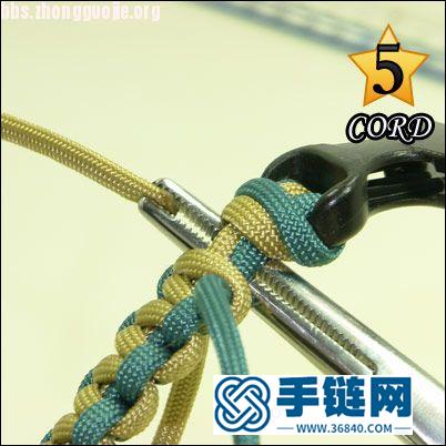 偷了一個傘繩手鏈教程，希望大家喜歡！