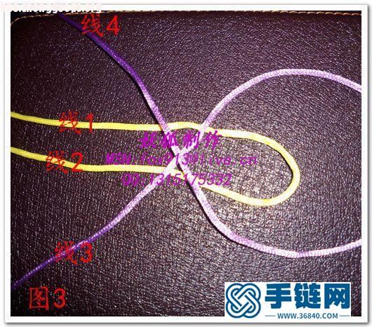 心血來潮，編了個手鏈，有步驟。。。