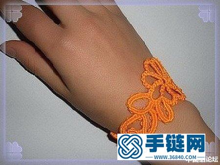 個性花朵手鏈 教程