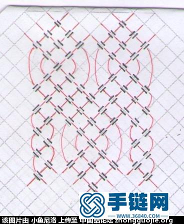 仿盈扣手鏈的走線圖
