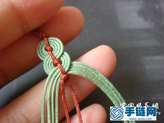 我的銅錢手鏈的教程
