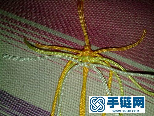 漸變平結手鏈