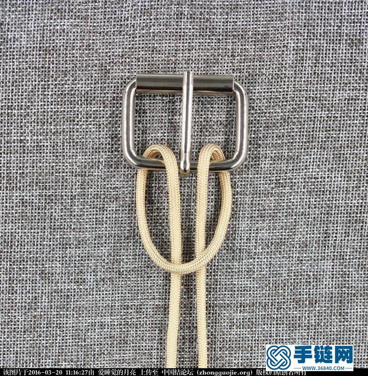 【傘繩腰帶編法教程】
