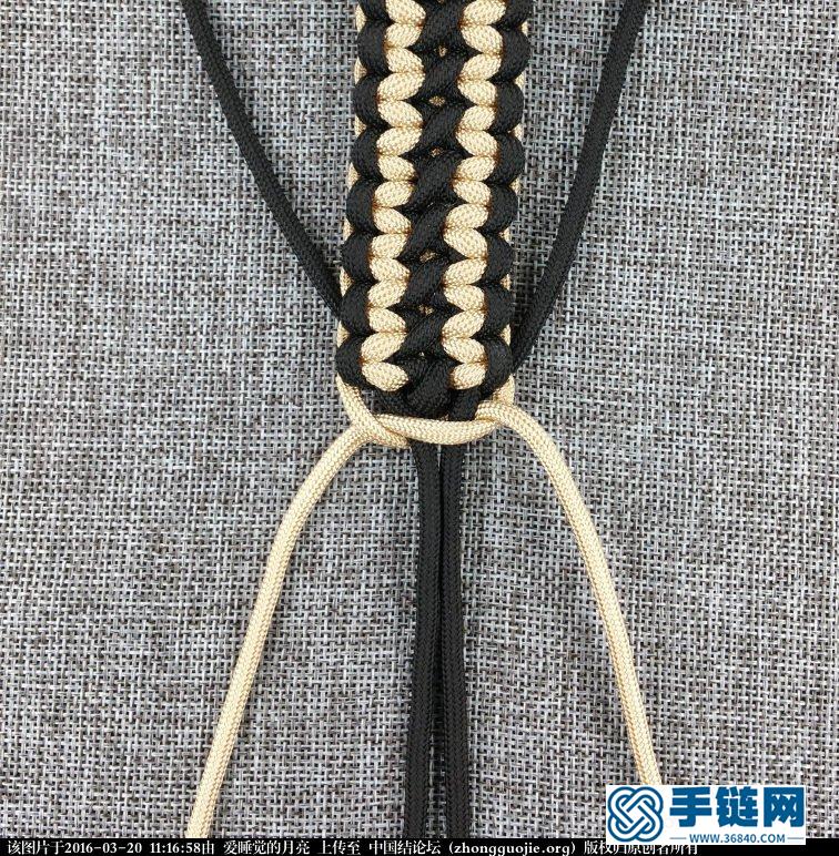 【傘繩腰帶編法教程】