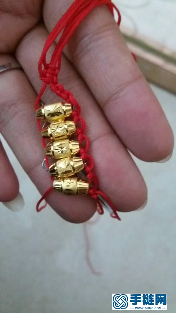 黃金轉運珠手鏈串法