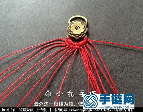 南美蠟線紅手繩-相守