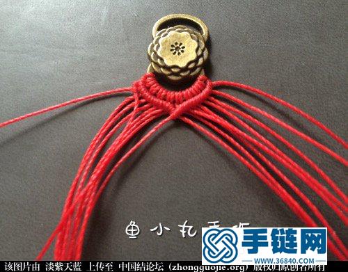 南美蠟線紅手繩-相守