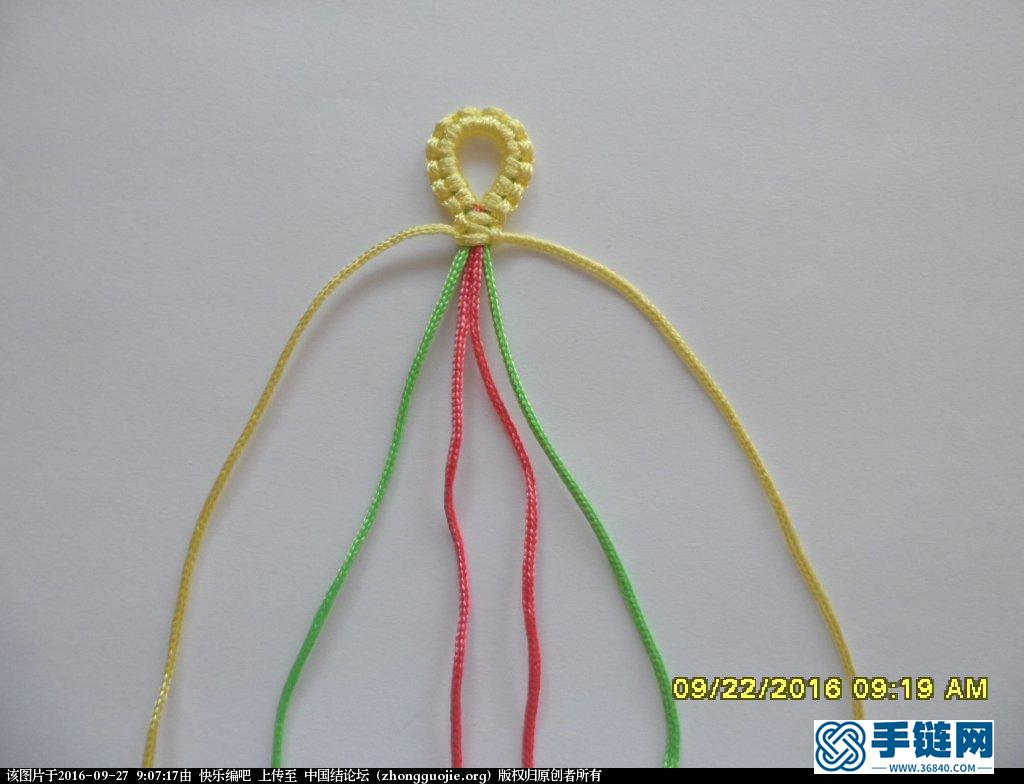 So  easy! _ 又一款三色手繩的編法