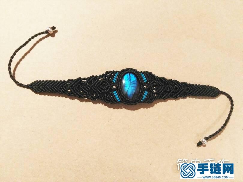 包月光石手鏈教程