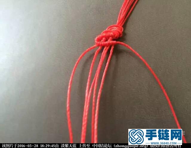 網住幸福蠟線手繩