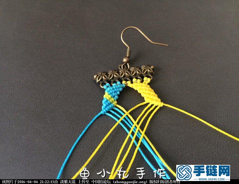 民族風復古蠟線DIY耳墜