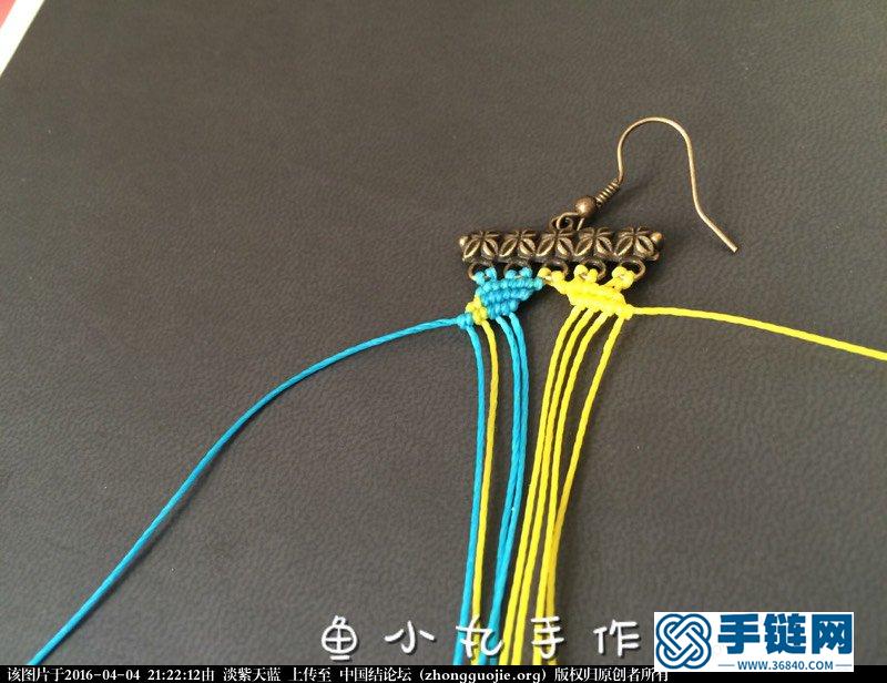 民族風復古蠟線DIY耳墜