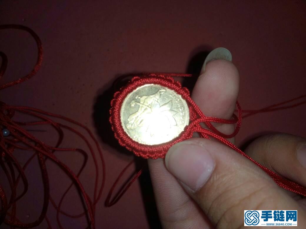 包硬幣手鏈教程