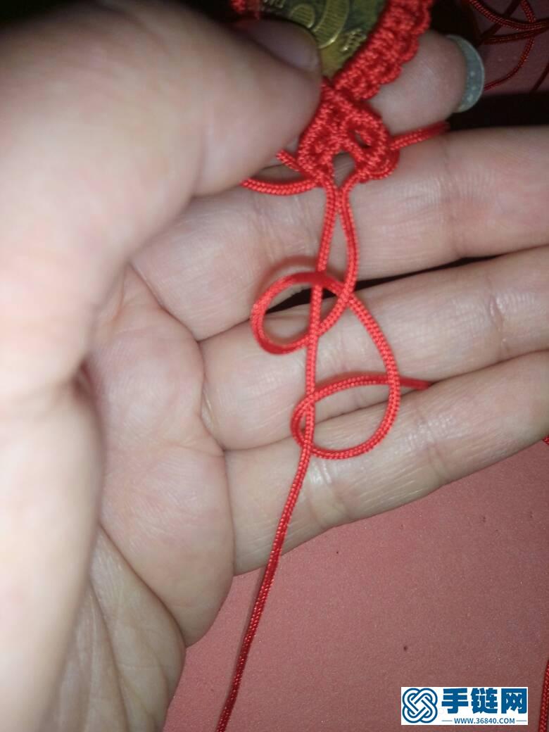 包硬幣手鏈教程
