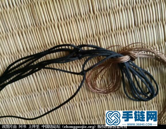 仿 五色柱形手鏈，