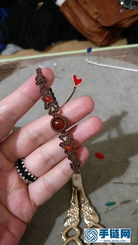 瑪瑙珠子手鏈簡單教程
