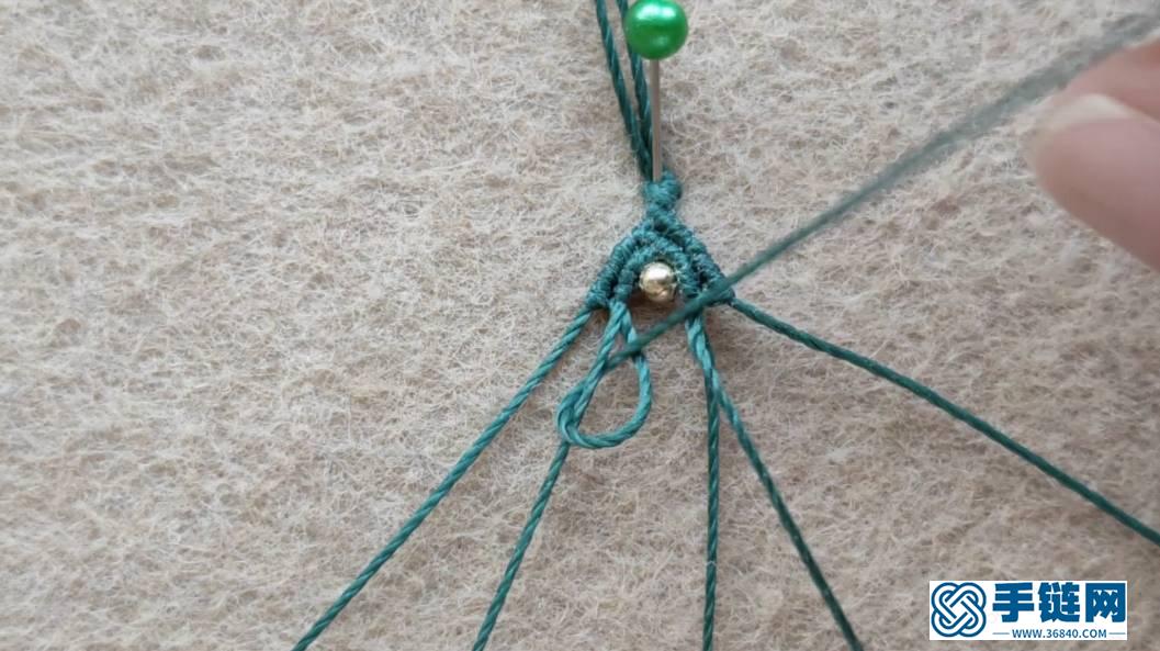簡約百搭的鑲珠夏日手繩