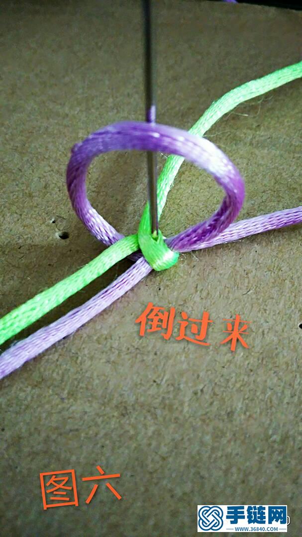 我是這樣子編織金剛結手鏈的，但不是很會做教程，希望大家多多包涵