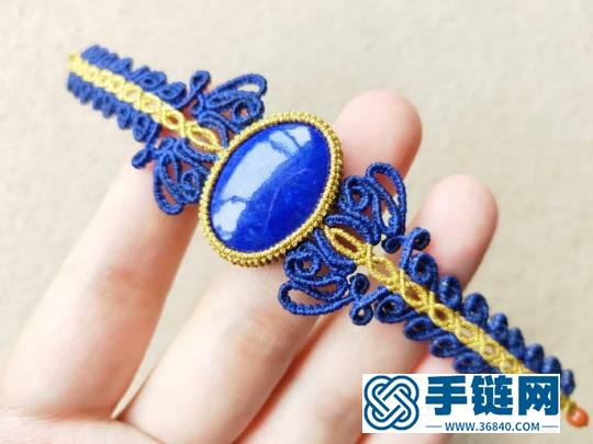 包石款手鏈教程—纏繞