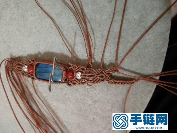 長方形拉長石手鏈