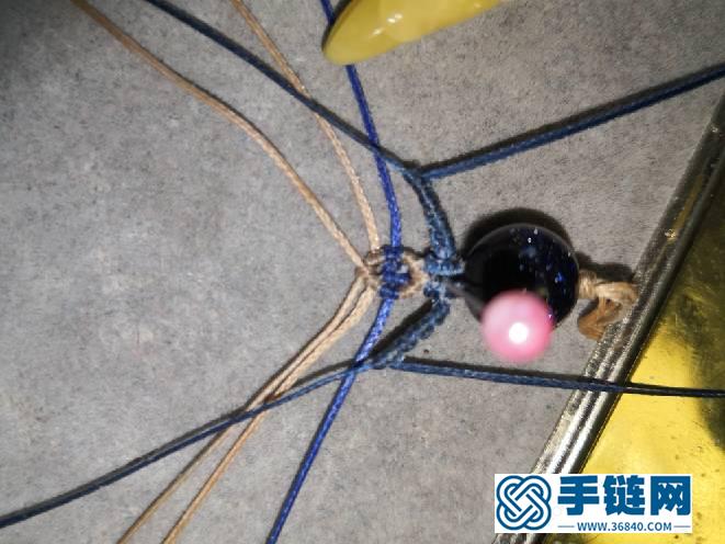 藍砂石耳環