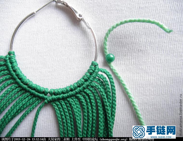 簡(jiǎn)青斜卷結(jié)耳墜教程，轉(zhuǎn)載轉(zhuǎn)載轉(zhuǎn)載