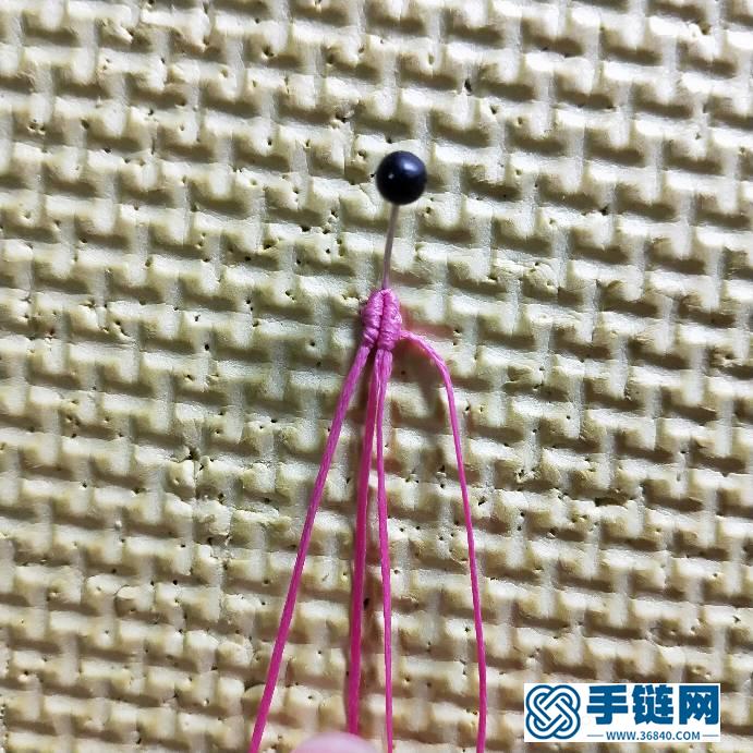 花開半夏耳飾教程