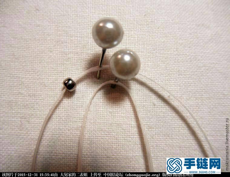 白色耳墜，轉載，