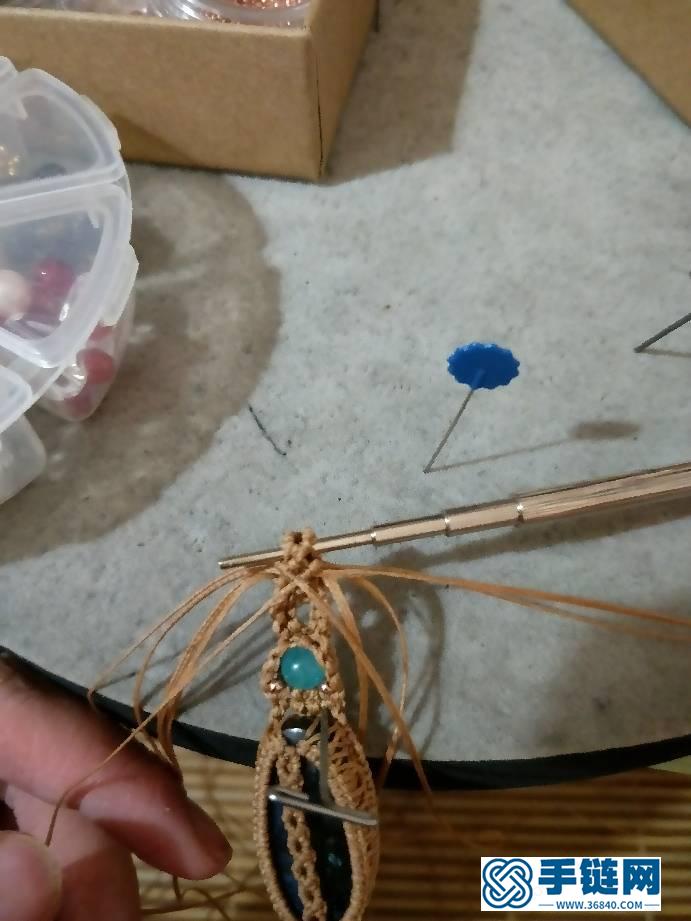 拉長石簡單款項鏈