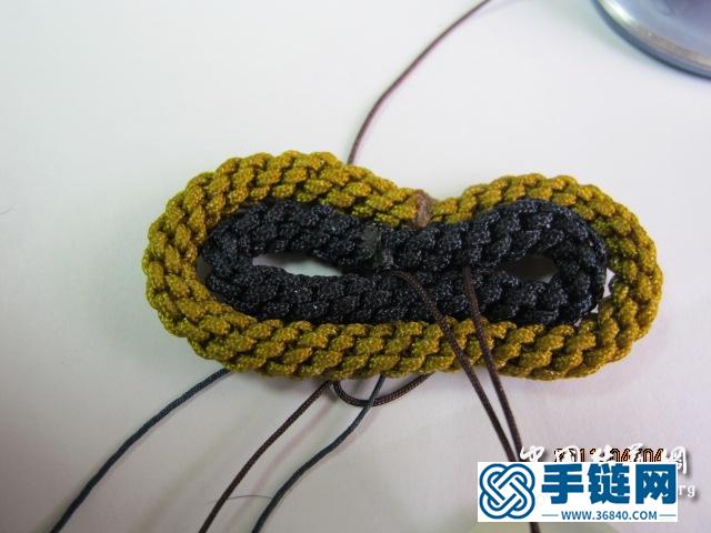 十字結琉璃水滴胸針&項鍊墬