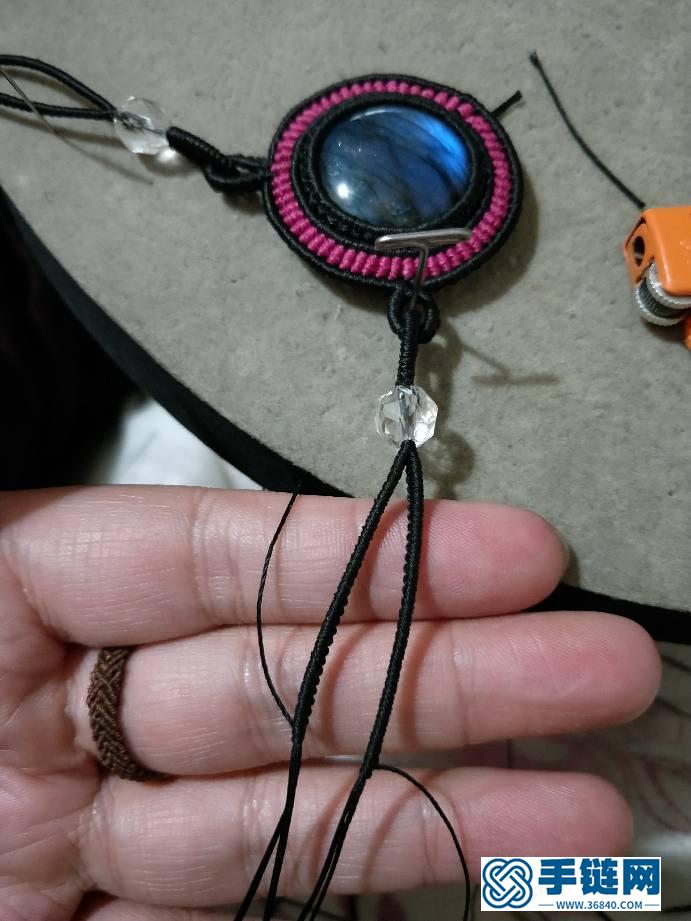 圓圓拉長項鏈