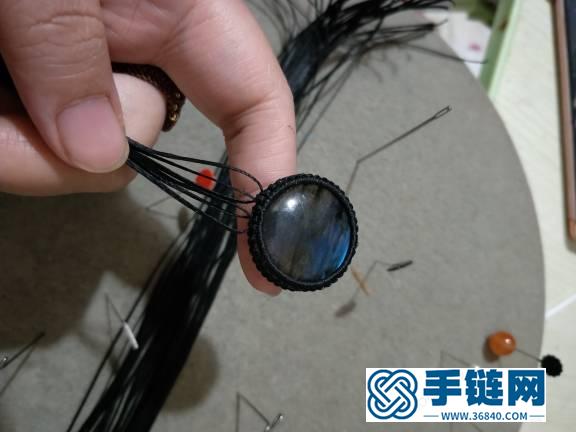 圓圓拉長項鏈