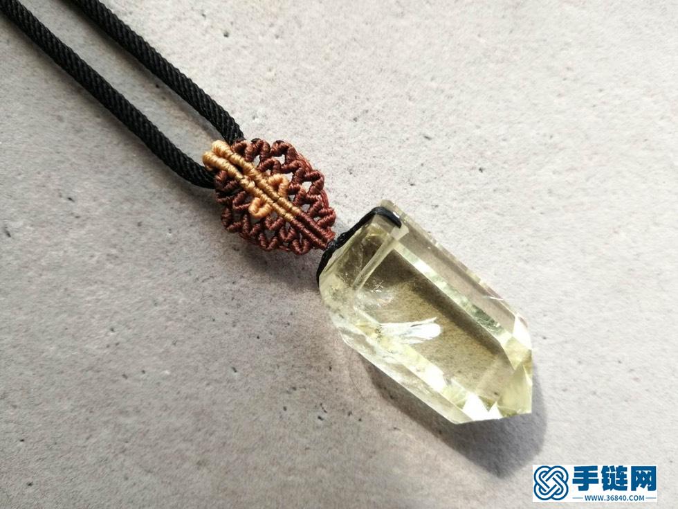 有孔吊墜扣頭—《繁華》