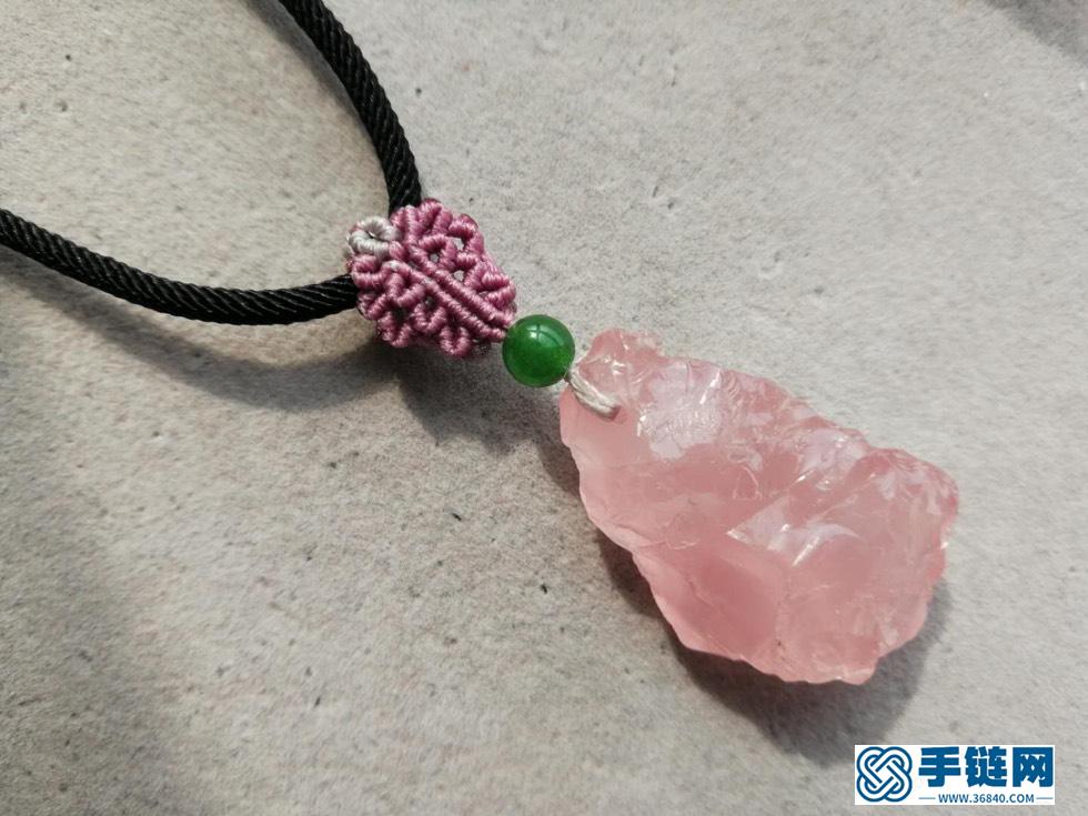 有孔吊墜扣頭—《繁華》