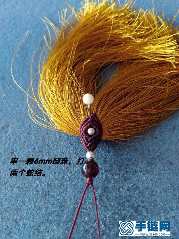 姊妹花流蘇耳環教程