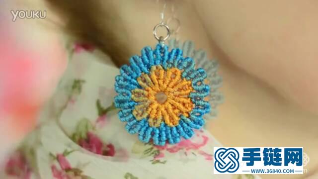 花朵耳環