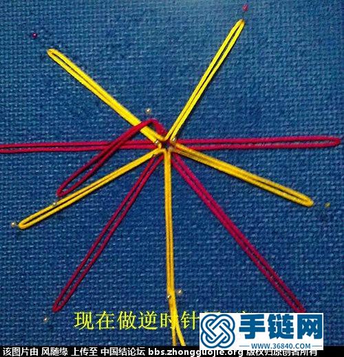 套色吉祥結變化（春暖花開）圖文教程