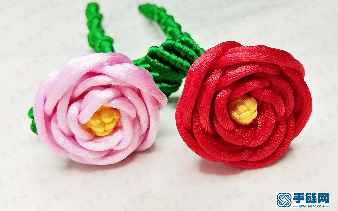 玫瑰花編織視頻教程，詳細步驟全集快快學習